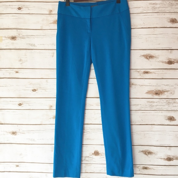 Vince Camuto Peacock Blue Pants Size 4 - Picture 4 of 10